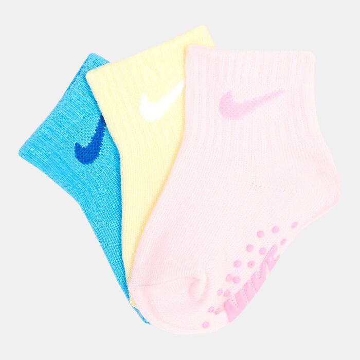 Nike Kids' Gripper Socks - 3 Pack (Baby and Toddler) Multi image number 0