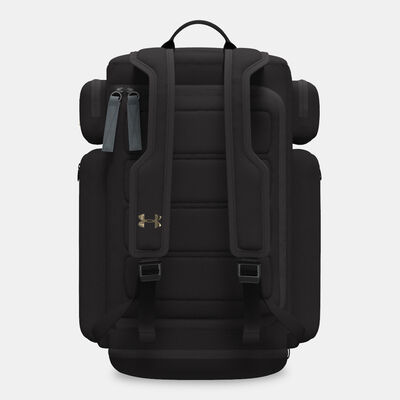 Under Armour Men's Project Rock Duffle Backpack Black Under Armour Men's Project Rock Duffle Backpack Black