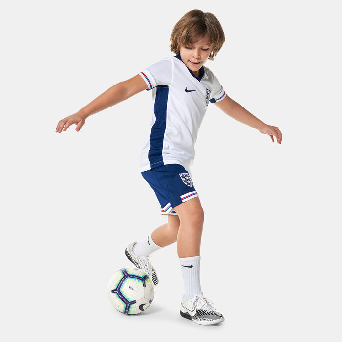 Nike Kids' England Stadium Dri-FIT Replica Home Football Shorts - 2024 Blue Nike Kids' England Stadium Dri-FIT Replica Home Football Shorts - 2024 Blue image number 2