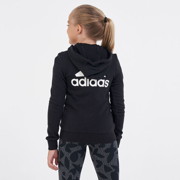 adidas Kids' Essentials Hoodie Black adidas Kids' Essentials Hoodie Black image number 1