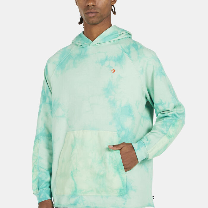 Converse Men's Marble Pullover Hoodie Green Converse Men's Marble Pullover Hoodie Green image number 3