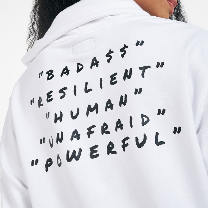 Converse Women's Empowerment Hoodie White image number 3