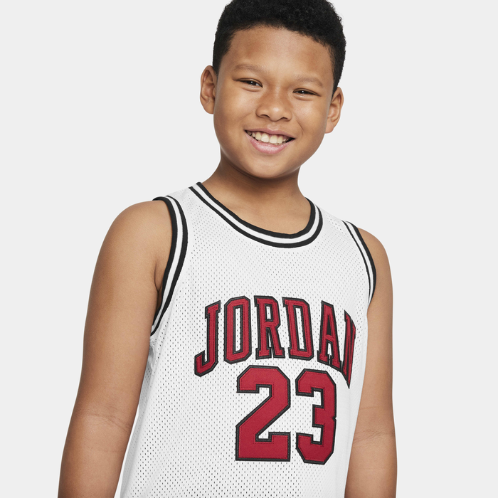 Jordan Kids' 23 Jersey White image number 2