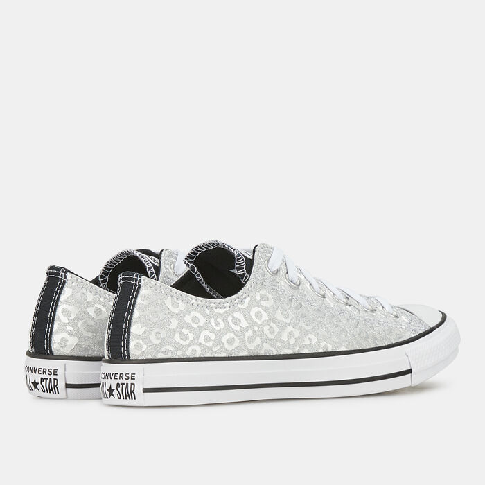 Converse Authentic Glam Chuck Taylor All Star Low Top Unisex Shoe Silver image number 2