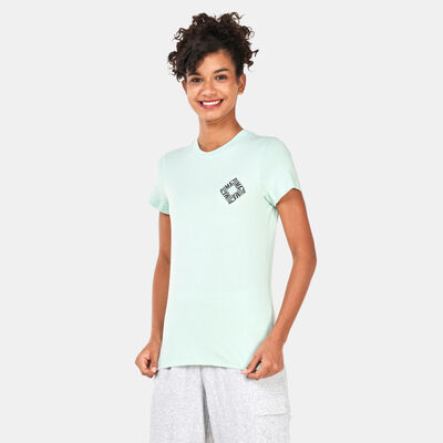 PUMA Women's SWxP Graphic T-Shirt Green