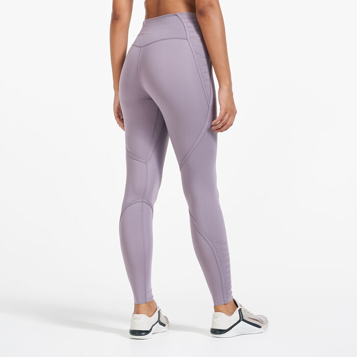 Nike Women's One Luxe 7/8 Leggings Purple Nike Women's One Luxe 7/8 Leggings Purple image number 1