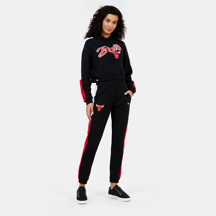 New Era Women's NBA Chicago Bulls Colourblock Sweatpants Black image number 2