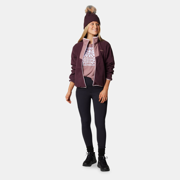 Columbia Women's Sequoia Grove Full-Zip Jacket Purple Columbia Women's Sequoia Grove Full-Zip Jacket Purple image number 2