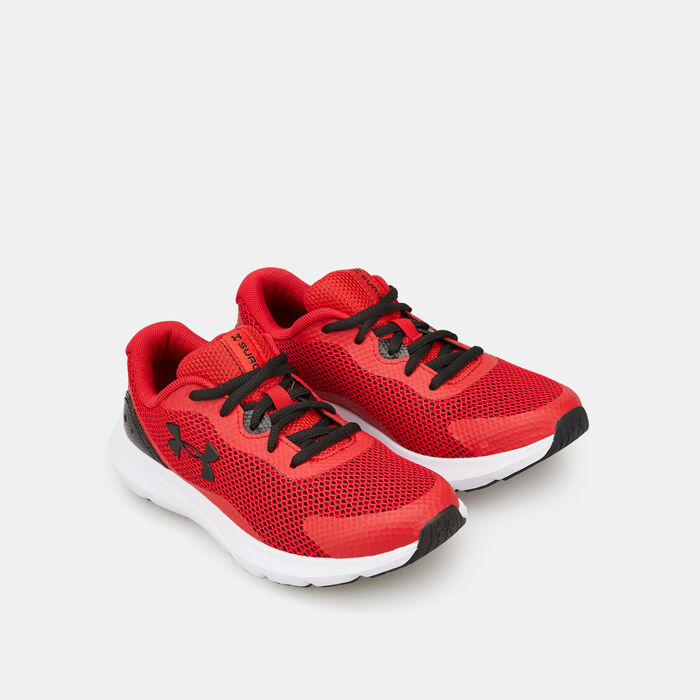 Under Armour Kids' Surge 3 Running Shoe Red Under Armour Kids' Surge 3 Running Shoe Red image number 1