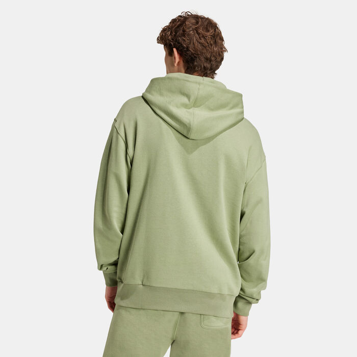 adidas Men's ALL SZN Hoodie Green image number 1