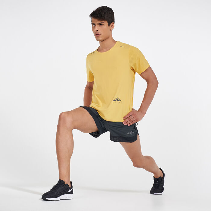 Nike Men's Dri-FIT Rise 365 Trail T-Shirt Multi image number 2