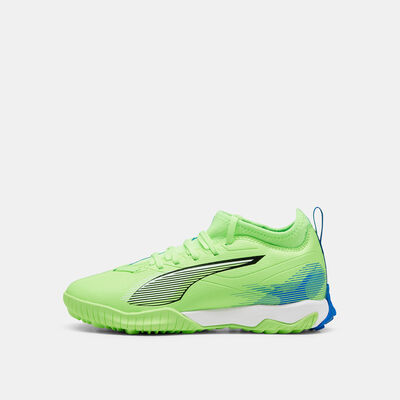 PUMA Kids' ULTRA 5 MATCH Turf Ground Football Shoes White PUMA Kids' ULTRA 5 MATCH Turf Ground Football Shoes White