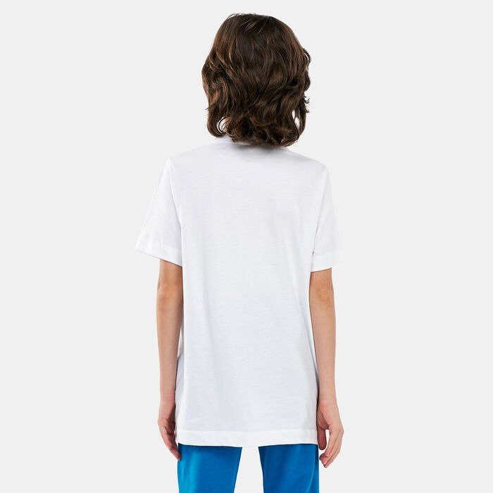 Nike Kids' Sportswear Worldwide T-Shirt (Older Kids) White Nike Kids' Sportswear Worldwide T-Shirt (Older Kids) White image number 1
