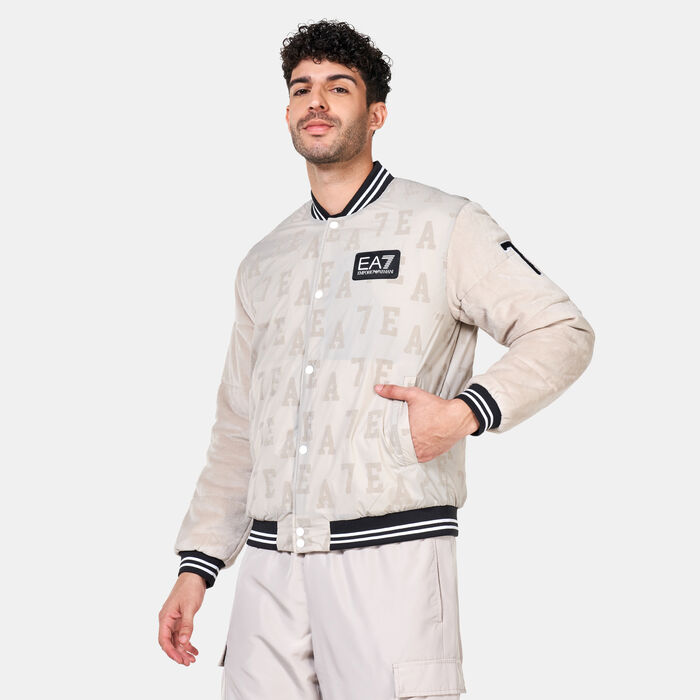 EA7 Emporio Armani Men's University Pack Jacket Beige image number 0