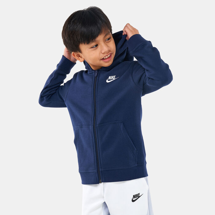 Nike Kids' Sportswear Club Hoodie (Older Kids) Blue Nike Kids' Sportswear Club Hoodie (Older Kids) Blue image number 0