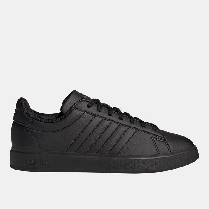 adidas Men's Grand Court Cloudfoam Comfort Shoe Black adidas Men's Grand Court Cloudfoam Comfort Shoe Black image number 0