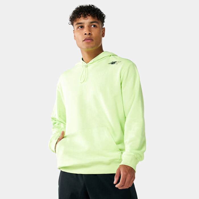 New Balance Men's Essentials NBX Hoodie Green image number 0