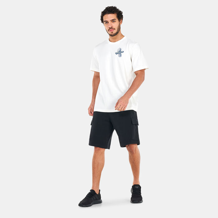 adidas Originals Men's Adventure Trail T-Shirt White image number 2