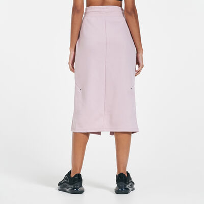 Nike Women's Sportswear Fleece Skirt Beige Nike Women's Sportswear Fleece Skirt Beige