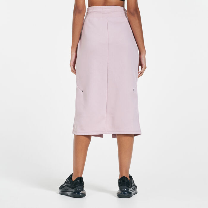 Nike Women's Sportswear Fleece Skirt Beige Nike Women's Sportswear Fleece Skirt Beige image number 1