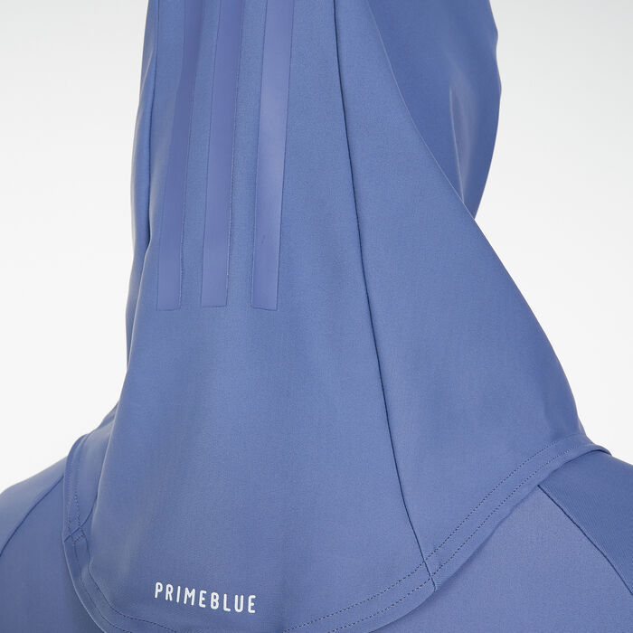 adidas Women's 3-Stripes Swimming Hijab Blue image number 5