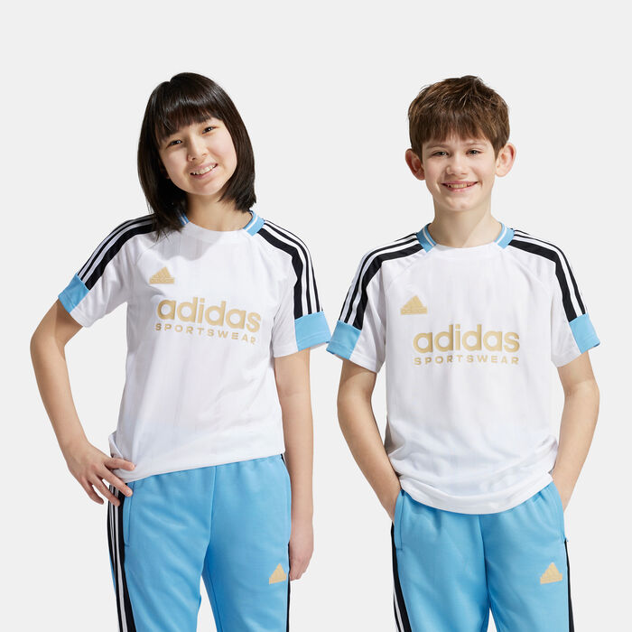 adidas Kids' Tiro Nations Pack T-Shirt (Older Kids) White adidas Kids' Tiro Nations Pack T-Shirt (Older Kids) White image number 0