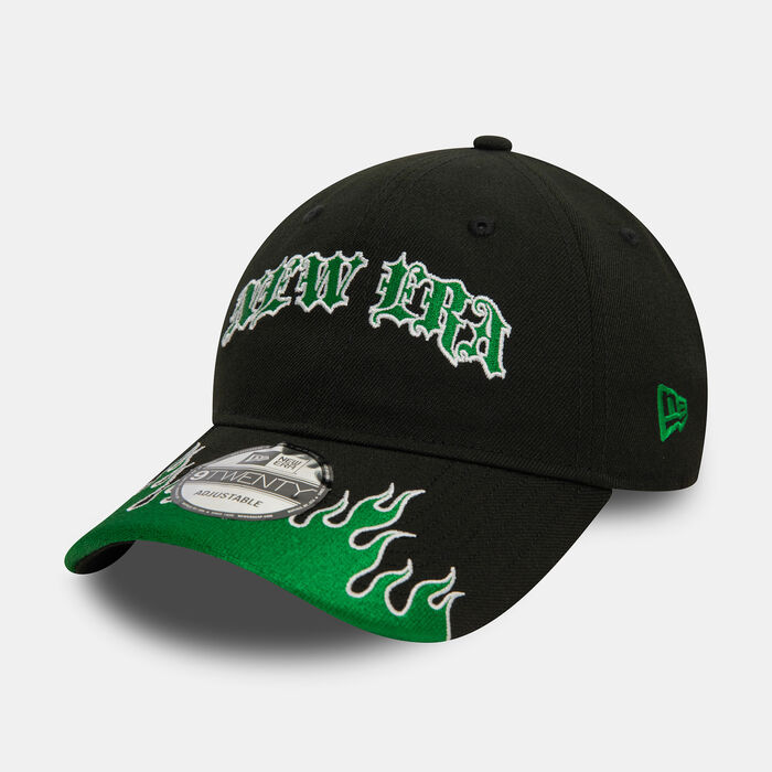 New Era Men's Logo Race 9TWENTY Cap Black New Era Men's Logo Race 9TWENTY Cap Black image number 2