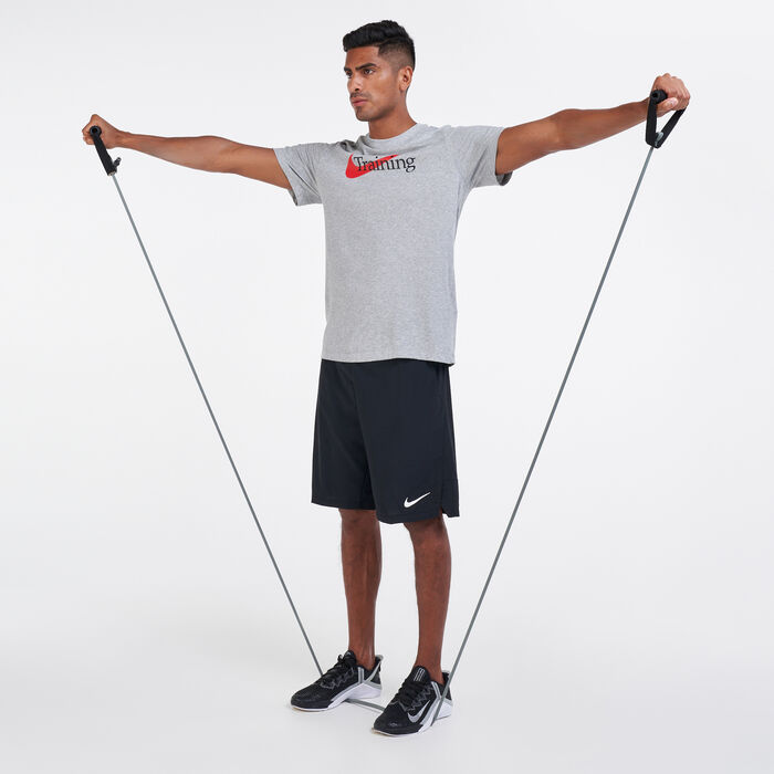Nike Men's Dri-FIT Training T-Shirt Grey Nike Men's Dri-FIT Training T-Shirt Grey image number 2