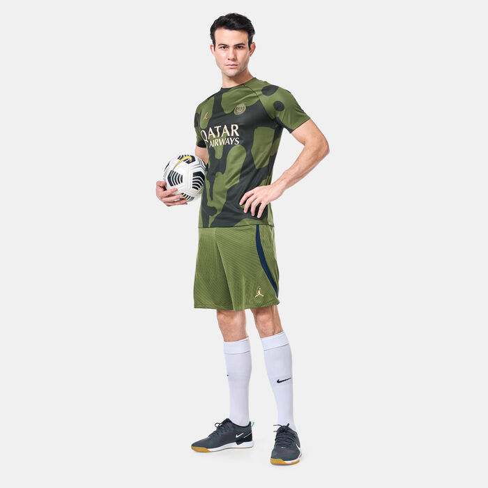 Jordan Men's Paris Saint-Germain Dri-FIT Strike 4th Football Shorts Green Jordan Men's Paris Saint-Germain Dri-FIT Strike 4th Football Shorts Green image number 2