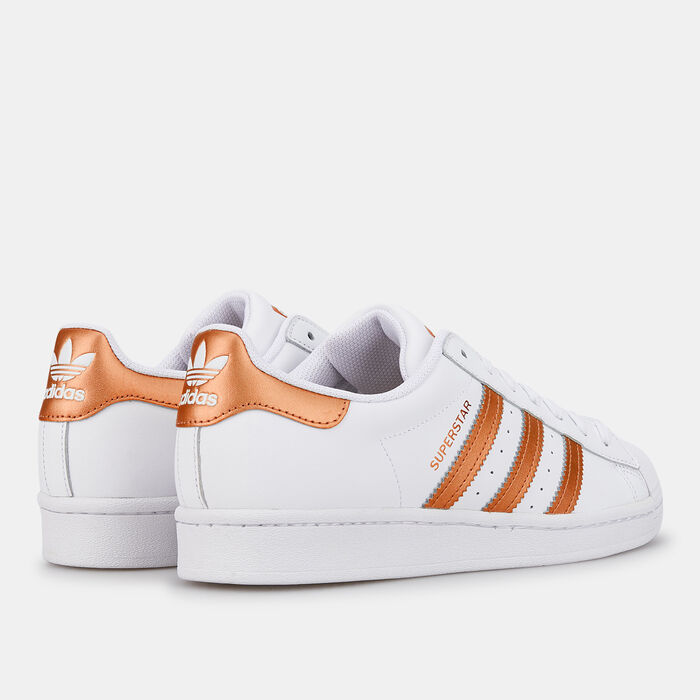adidas Originals Women's Superstar Shoe White image number 2