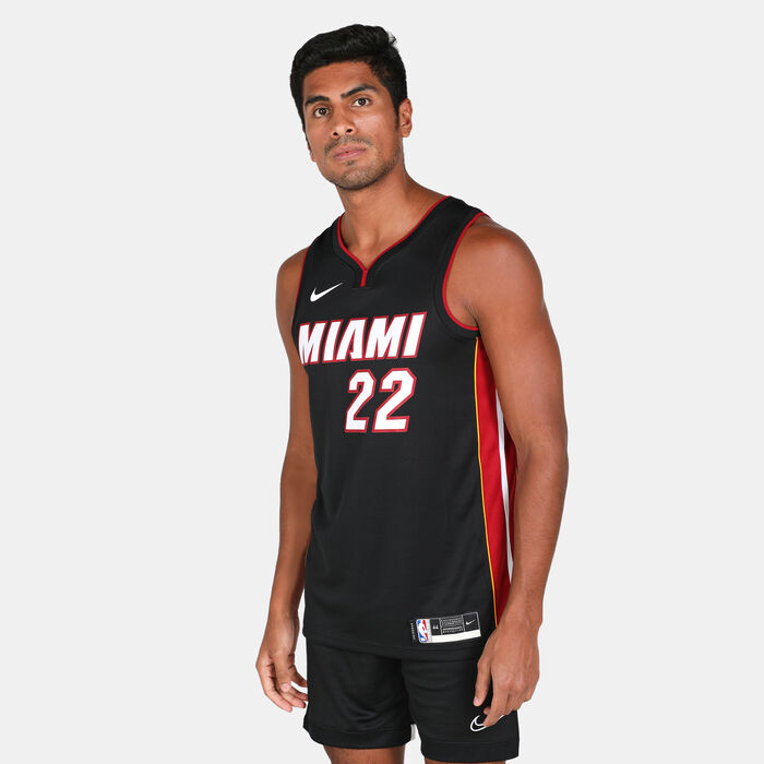 Nike Men's NBA Miami Heat Icon Edition 2020 Swingman Jersey Black Nike Men's NBA Miami Heat Icon Edition 2020 Swingman Jersey Black image number 0