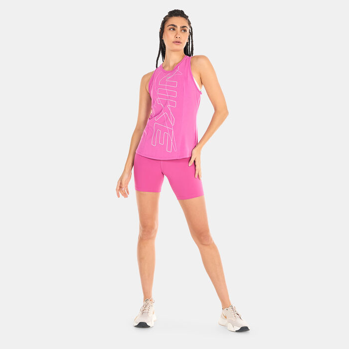 Nike Women's Dri-FIT 7-Inch Shorts Pink Nike Women's Dri-FIT 7-Inch Shorts Pink image number 2
