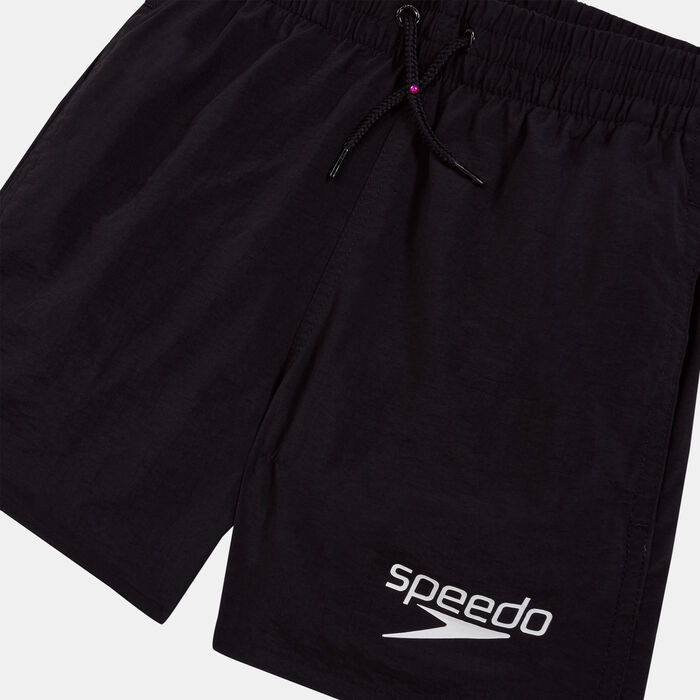 Speedo Kids' Essential 13-inch Swimming Shorts (Older Kids) Black Speedo Kids' Essential 13-inch Swimming Shorts (Older Kids) Black image number 2