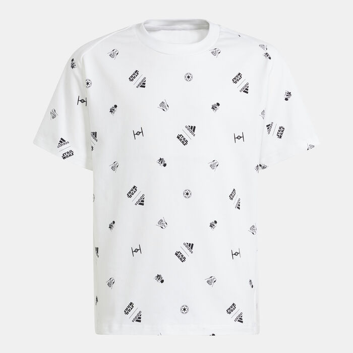 adidas Kids' Star Wars Z.N.E T-Shirt White image number 0