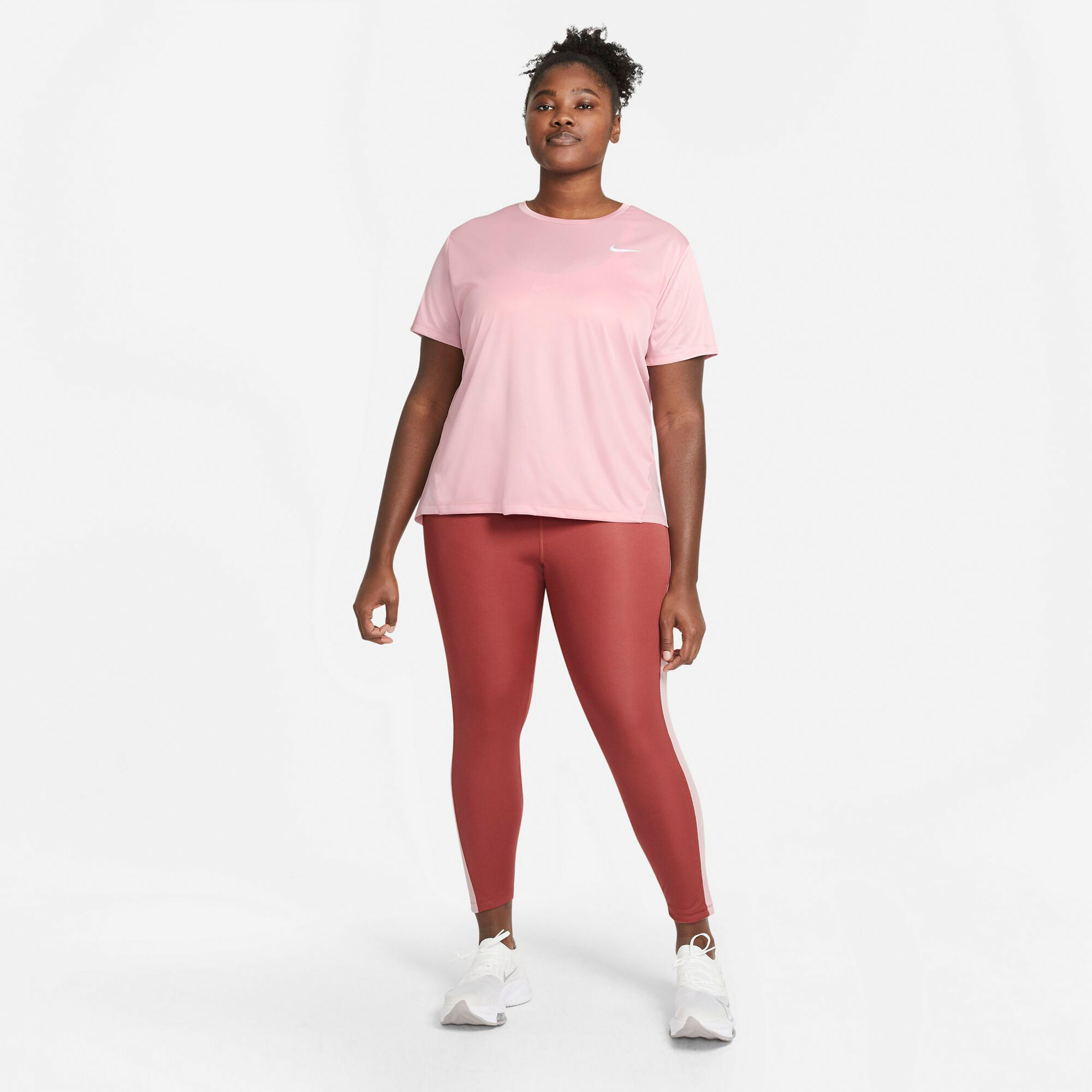 plus size red nike shirt