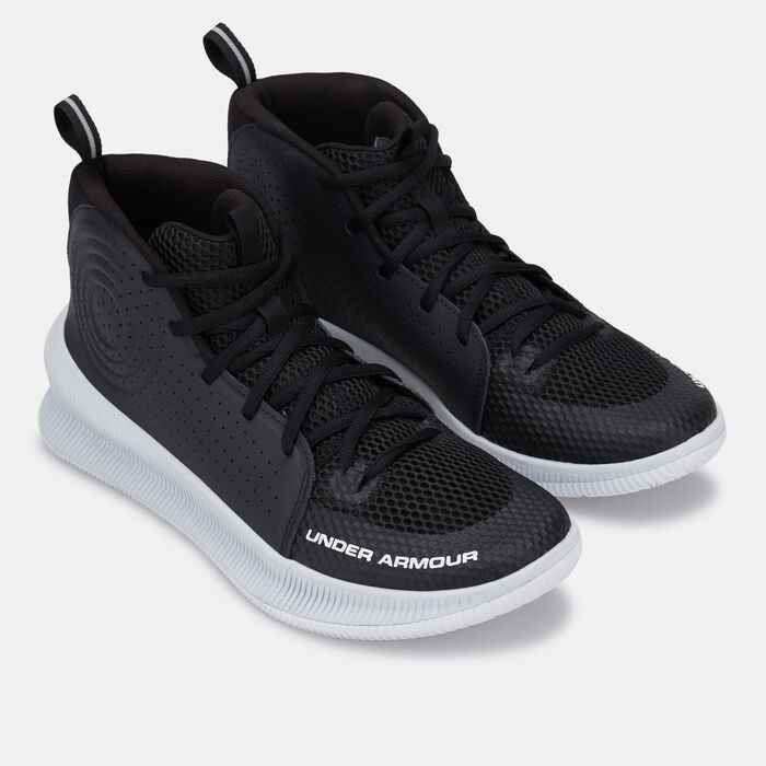 Under Armour Men's Jet Basketball Shoe Black Under Armour Men's Jet Basketball Shoe Black image number 1