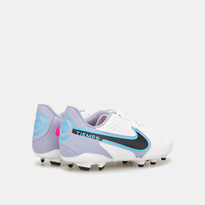 Nike Kids' Tiempo Legend 9 Academy Firm Ground Football Shoe White Nike Kids' Tiempo Legend 9 Academy Firm Ground Football Shoe White image number 3