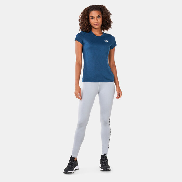 The North Face Women's Reaxion T-Shirt Blue The North Face Women's Reaxion T-Shirt Blue image number 2