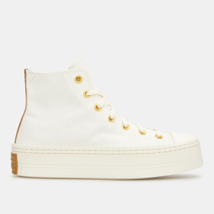 Converse Women's Chuck Taylor All Star Modern Lift Shoes White Converse Women's Chuck Taylor All Star Modern Lift Shoes White image number 0