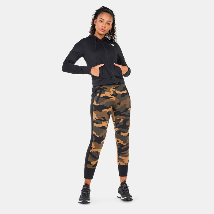 The North Face Women's Reaxion Full Zip Hoodie Red The North Face Women's Reaxion Full Zip Hoodie Red image number 2