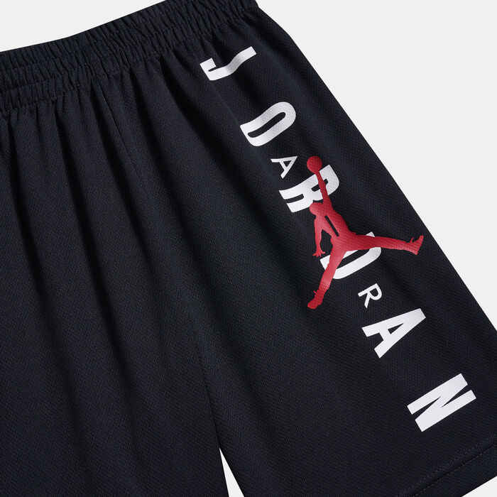 Jordan Kids' Vertical Mesh Shorts (Older Kids) Black Jordan Kids' Vertical Mesh Shorts (Older Kids) Black image number 2