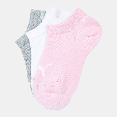 PUMA Kids' Invisible Socks (3-Pairs) Multi