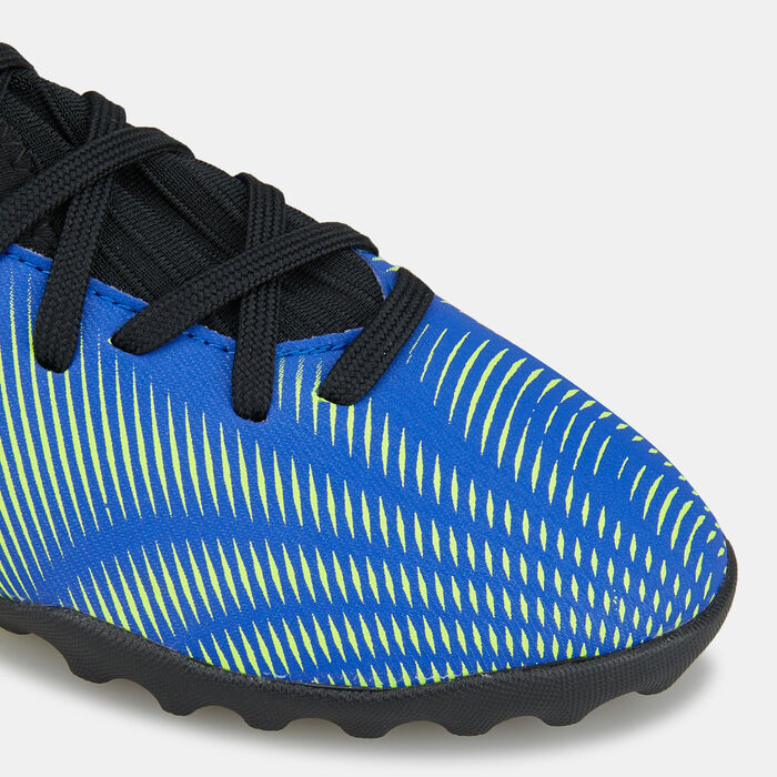 adidas Kids' Nemeziz.3 Turf Ground Football Shoe Blue adidas Kids' Nemeziz.3 Turf Ground Football Shoe Blue image number 4