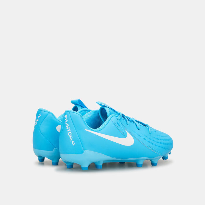 Nike Kids' Phantom GX 2 Academy Multi-Ground Football Shoes Blue Nike Kids' Phantom GX 2 Academy Multi-Ground Football Shoes Blue image number 4