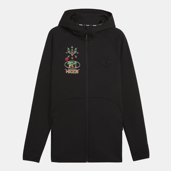 PUMA Men's MELO 1Love Dime Basketball Jacket Black image number 0