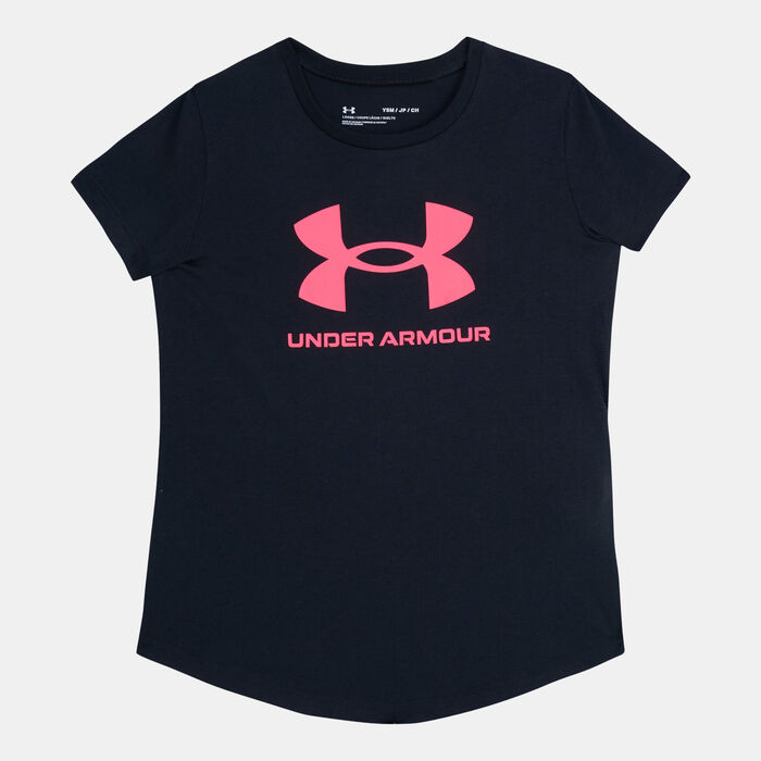 Under Armour Kids' UA Sportstyle Graphic T-Shirt Black Under Armour Kids' UA Sportstyle Graphic T-Shirt Black image number 0