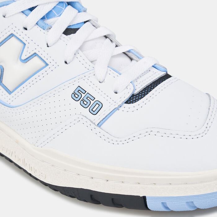 New Balance Men's BB550 Shoes White image number 5