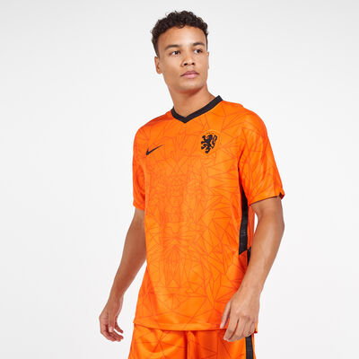 Nike Men's Netherlands 2020 Stadium Home Jersey Orange