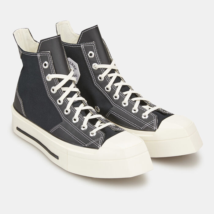 Converse Women's Chuck 70 De Luxe Heel Shoes Black Converse Women's Chuck 70 De Luxe Heel Shoes Black image number 2