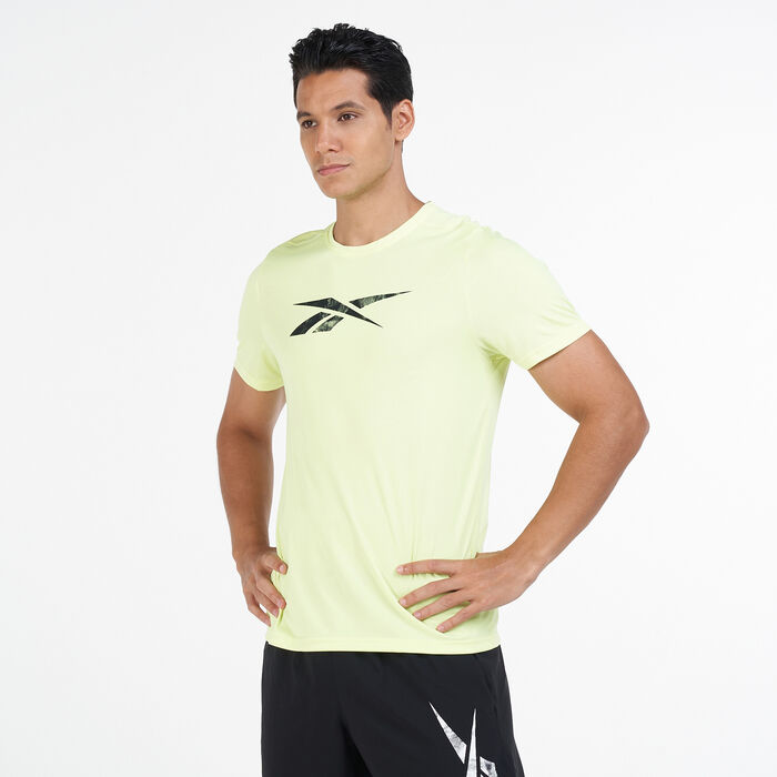 Reebok Men's Workout Ready T-Shirt yellow Reebok Men's Workout Ready T-Shirt yellow image number 0